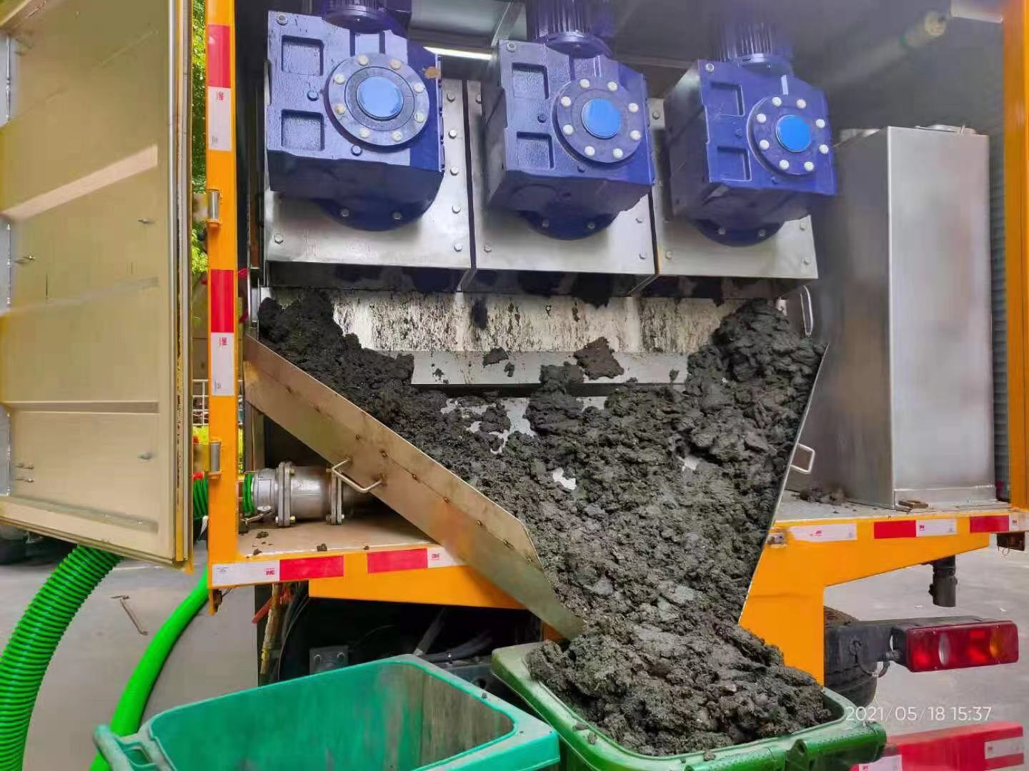 柯城化粪池清掏城市维护站-泥浆净化干湿分离处理